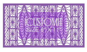 Polynesian Cake Stencil 1: Polynesian Cake Stencil #82
