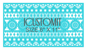 All Cake Stencils: Fijian Cake Stencil