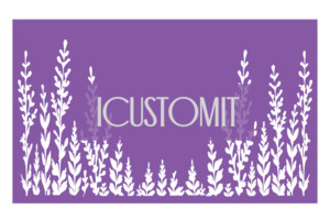 Leaves And Floral Cake Stencil: Leaves and Floral Cake Stencil #8.1