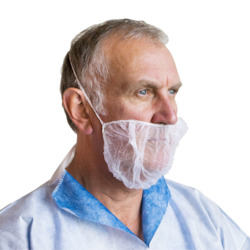 500 Beard Covers | Head or Ear Loop Styles