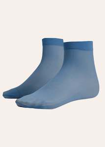 Footwear Coverings: 1200 Anti-Slip Dot Socks | Blue [DOTBLUSOCK]