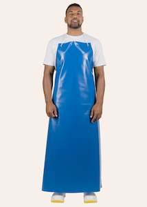 Plastic Aprons Hooks Ties: PVC Apron | Blue [LAB Series]