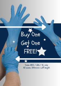 Matariki Specials One Get One Free: IDAS Nitrile Gloves | Long Cuff 300mm ARX Series