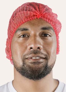 Headwear: 1,000 Crimp Hats | Red
