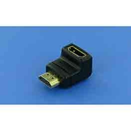 Prolink Brand Plk: Adaptor HDMI Male - Female 90Deg Right Angle Down