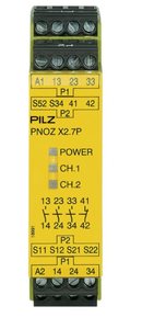Pnoz X2.7P Safety Relay 24V AC/DC 3N/O 1N/C