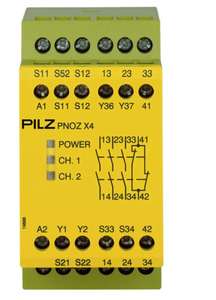 Pnoz X4 Safety Relay 24VDC 3N/O 1N/C