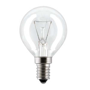 Tungsram Lamp Oven Fancy Round 40W E14 SES Clear
