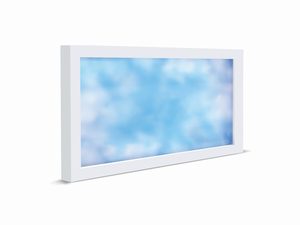 Interior Lighting Systems 44: Ewindow-120 Panel 1170 x 570 Cloud View
