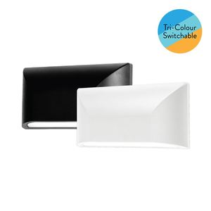 Wall Light LED One Way 6W CCT Black/White