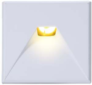 Waitomo Steplight 3W 50Hz 3CCT Square White IP44