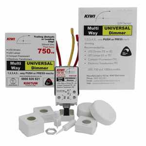 Lighting Dimmer Access Control Gear 49: Universal Dimmer Multiway 750VA
