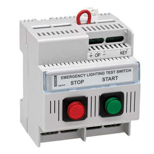 Emergency Lighting Test Switch Din Mount