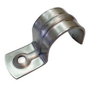 Conduit Cable Support Systems 4: Half Saddle 20mm Stainless Steel (Pkt 50)