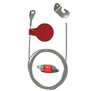 Conduit Cable Support Systems 4: GS10 Seismic Brace 6m T-Bracket & Hook 8mm (Pack4)