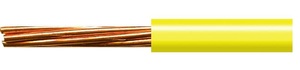 Plastic Flexible Cables Wires 66: Tycab Conduit Wire 2.5mm PVC Yellow
