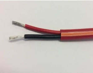 Telephone Security Tv Cable 69: Tycab Cable Tyrip 1mm 2c Tinned Fire Red/Orange