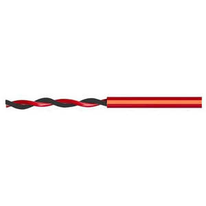 Tycab Cable .75 mm 2c Twisted Fire Alarm Tinned Red