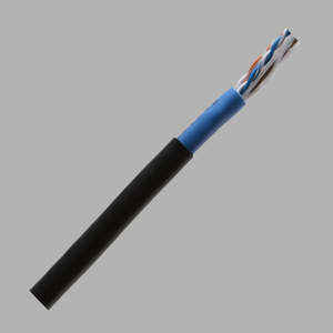 Tycab Cable Telephone 0.63mm 2pr Ext Black