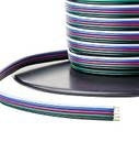 Special Application Cable 71: Vegas Cable 22AWG 5 Core DC For RGBW LED Strip 50m (Metre)