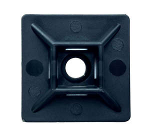 Switchgear Circuit Protection 6: Cable Tie 28 x 28mm Mount Black (Pkt100)