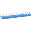 Circuit Breakers 75: MOD6+ Busbar Comb 80A Pin 13Way Blue