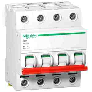 Circuit Breakers 75: Acti9 Main Switch 4P 100A 415V