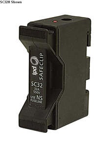 Safeclip Fuse Holder 63A 440V Front Wired
