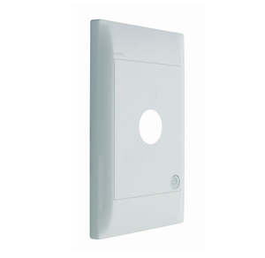 Excel Life Medical Grid & Plate 1Gang White