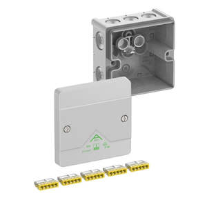 Junction Box 87 x 87 x 52mm with Terminals