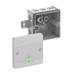 Junction Box 87 x 87 x 52mm with Foot Empty