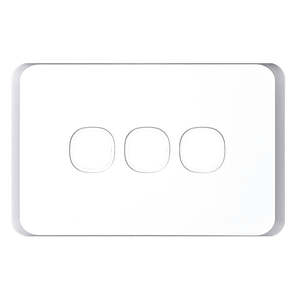 Other 81: Sleek Switch Plate 3 Gang Only