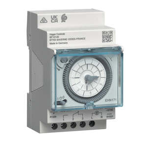 Switchingcontrol Relaydevice 87: Time Switch Mechanical Weekly with Reserve