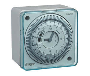 Switchingcontrol Relaydevice 87: Timer 72 x 72 24hr with Power Reserve