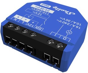 Switchingcontrol Relaydevice 87: WiFi Relay/Switch 1 Channel 16A 110-230VAC 12/24-48VDC