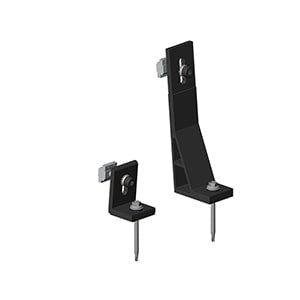 Batteries Storage Recharge 91: Tilt Leg 5Deg L Profile Black