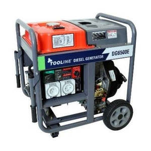 Power Generators 93: DG9000Ei Invertor Generator Diesel 9kW 667cc 13HP Motor