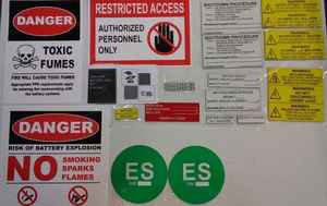Label Kit Solar Lithium Battery