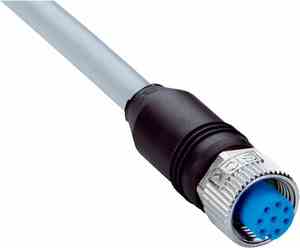 Sensors 10: YF2A28-100VA6XLEAX Sensor Lead 10m M12 8p Free End