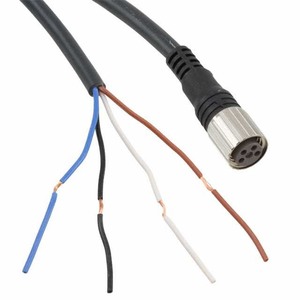 XS3F-M421-402A Lead Straight M8 4c 2m