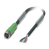 Optical Acoustic Values 101: SAC-6P-1.5-PUR/M 8FS M8 Lead 6Pin Free End 1.5m