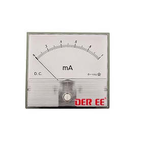 Millivoltmeter M/Coil Input 0-75MV Scale 0-15A