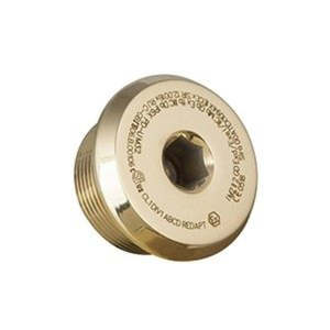 Stop Plug Nickel Brass M32 EXD