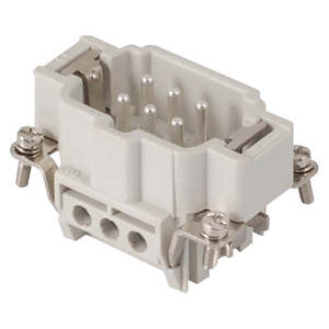 Electronic Components 12: Westec 6b Insert Male 16a 6p+e