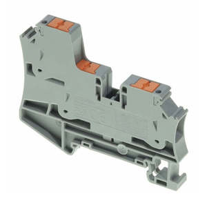 PTV 6-Twin Terminal 6mm 1000V Push in Grey