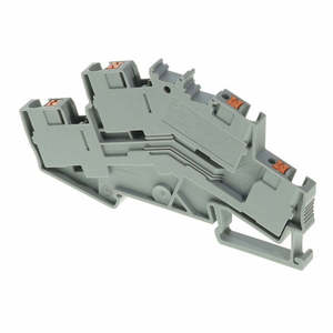 PTTBS 4 Terminal 4mm Double-level Grey