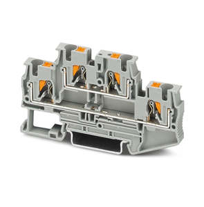 PTTB 4 RD Terminal 4mm Double Level Red