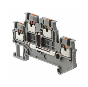 Phoenix Brand Phx: PTTB 1.5/S Terminal 1.5mm Push In Double-Level Grey