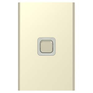 Iconic Styl Switch Single Vertical 20A Crowne