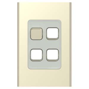 Iconic Styl Switch 4Way Vertical 20A Crowne